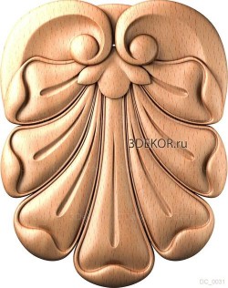 Резное жабо