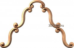 Пирамида из завитков