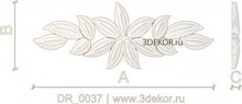 Цветок из листьев