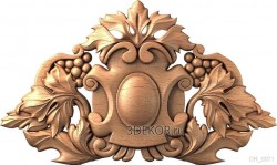 Картуш с виноградом