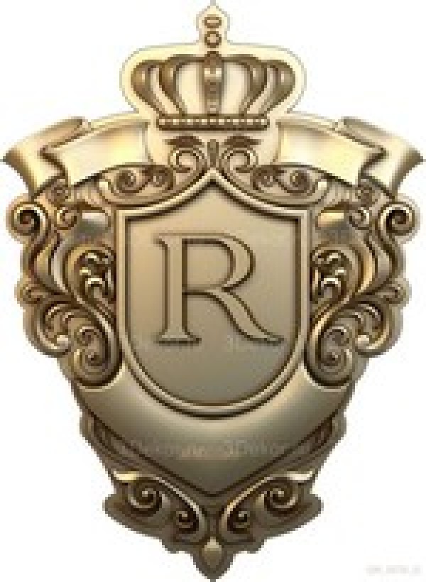 Герб с буквой R