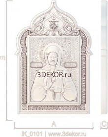 Икона Святая Матрона Московская