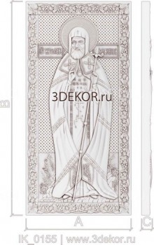 Икона Святой Митрофан Воронежский