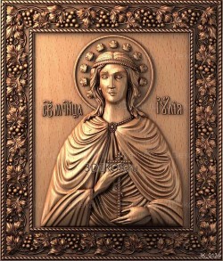 Икона Святая мученица Юлия Карфагенская