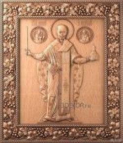 Икона Святой Николай Чудотворец Можайский