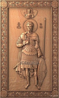 Икона Святой мученик Иоанн Воин