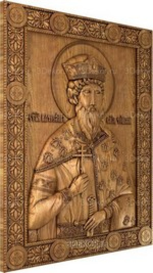 Икона Святой Вячеслав Князь Чешский