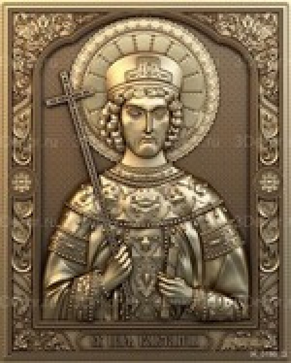 икона святой царь константин