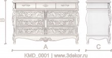 Комод из дерева