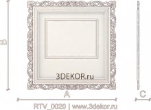 багет для оформления телевизора RTV_0021