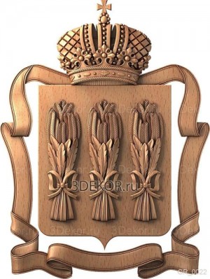 Герб Пензы с короной