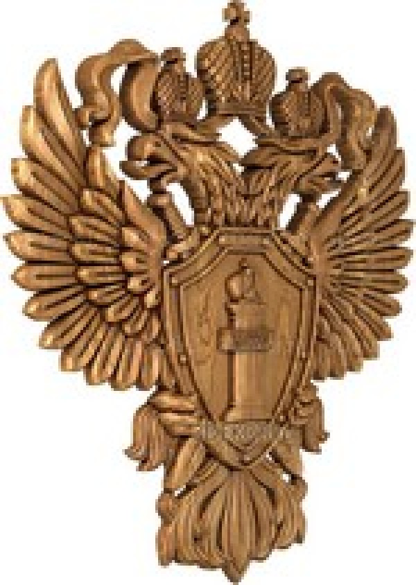 Двуглавый орел с гербом Закон