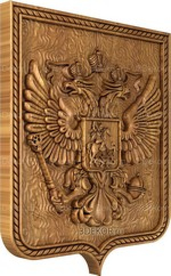 Герб с символом России