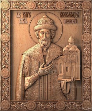 Икона Святой благоверный Князь Гавриил Псковский