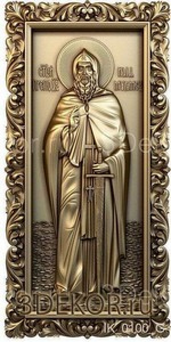 Икона Угодник Божий преподобный Илия Муромец