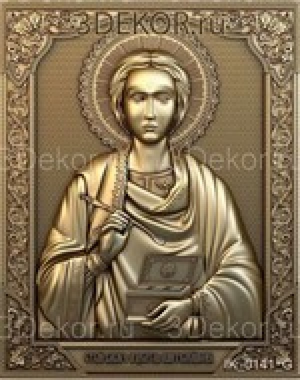 Икона Святой Пантелеймон-целитель
