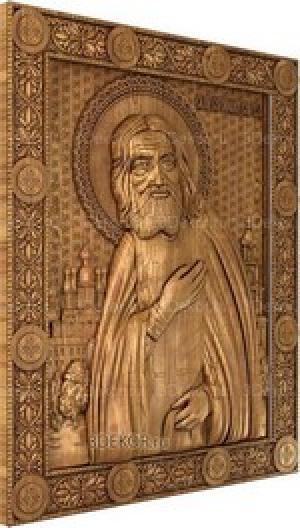 Икона Святой преподобный Серафим Саровский чудотворец