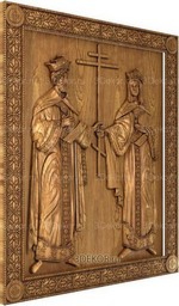 Икона Святые равноапостольные Константин и Елена